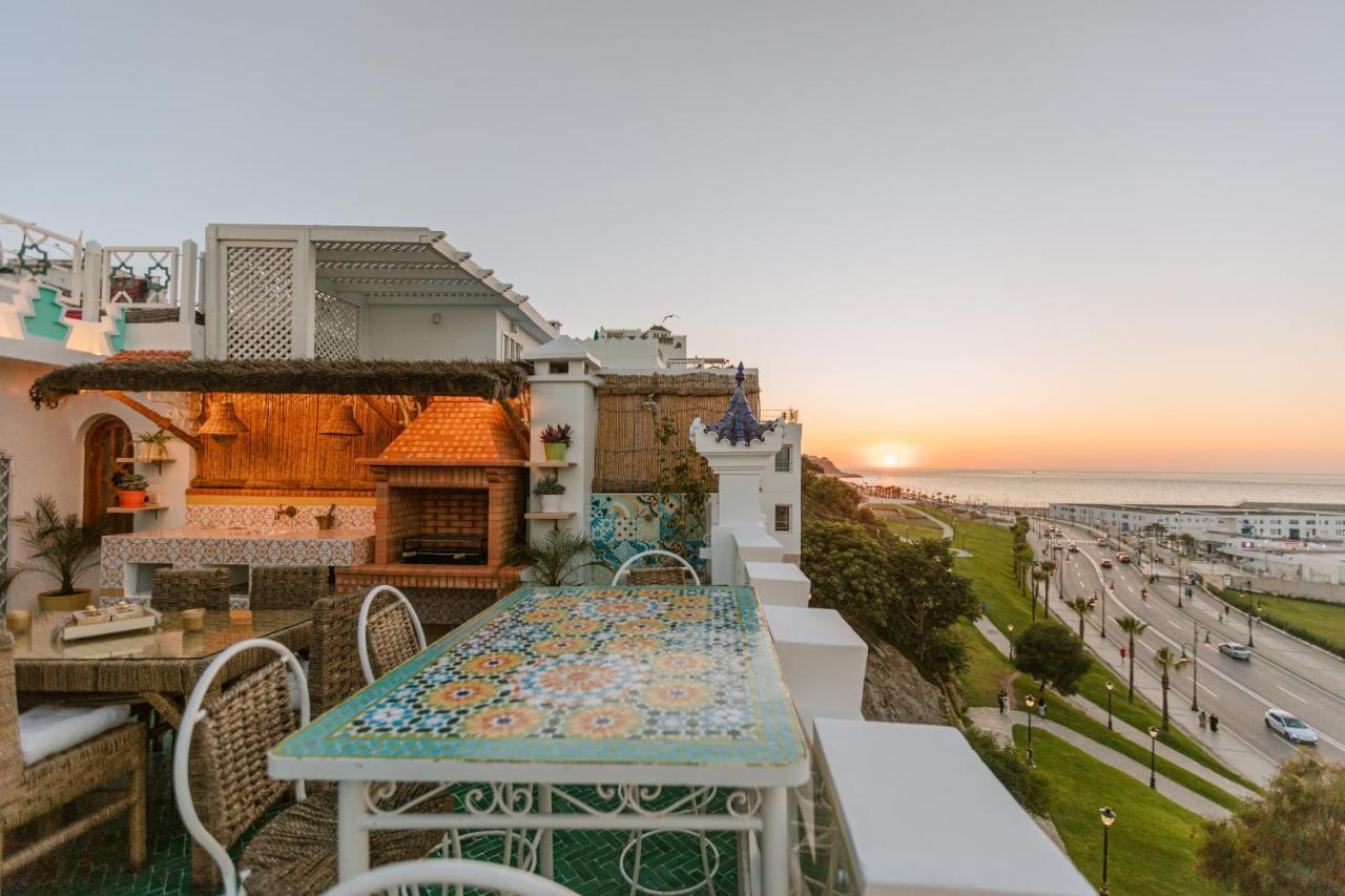Riad Villa With Mediterranean Sea Views Of Spain And Gibraltar Tanger Ngoại thất bức ảnh