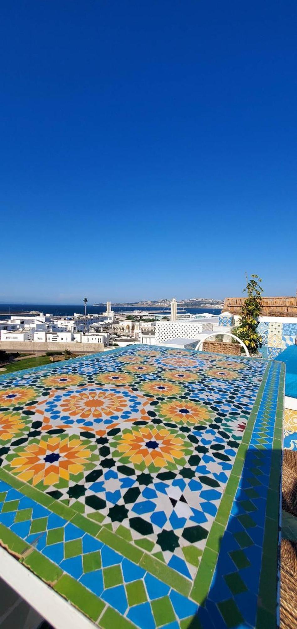 Riad Villa With Mediterranean Sea Views Of Spain And Gibraltar Tanger Ngoại thất bức ảnh